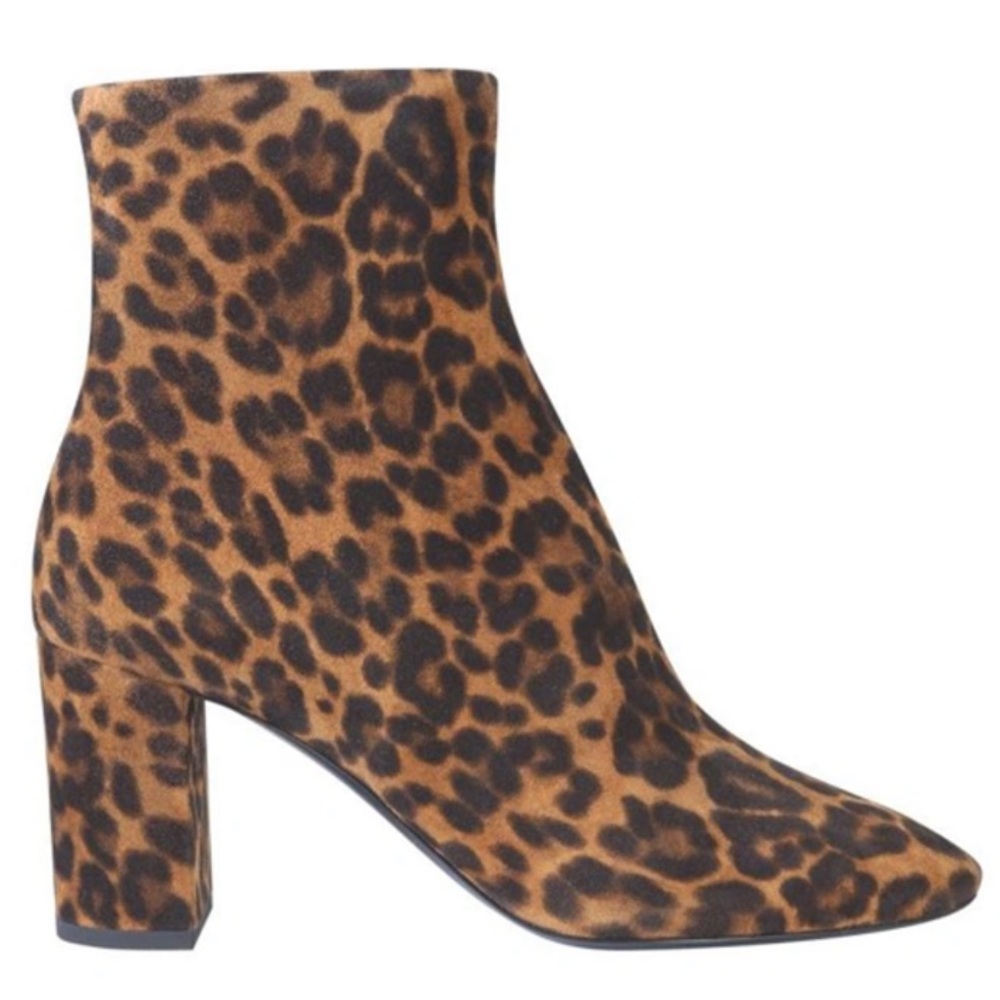 Saint Laurent Lou Lou Boots in Leopard size 38 8